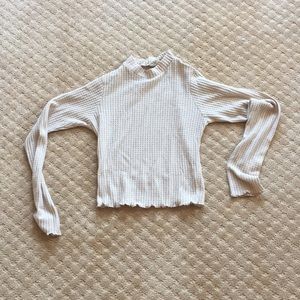 Textured Long Sleeve Shirt